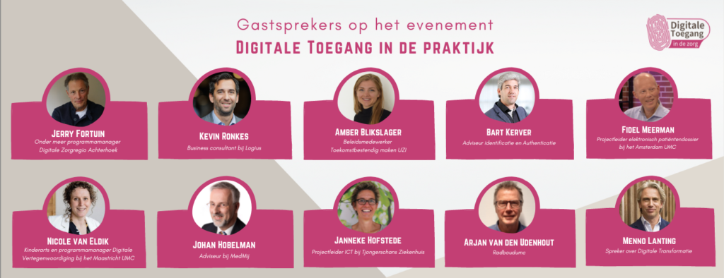 Sprekers event digitale toegang in de praktijk 