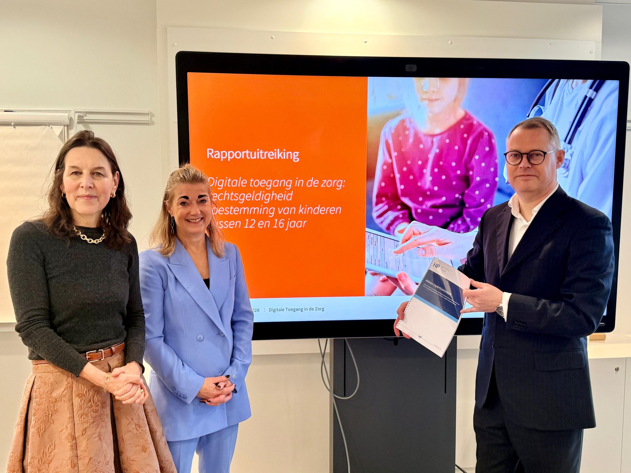 Toestemming kinderen 12–16 bij toegang tot digitale zorg: adviesrapport uitgereikt